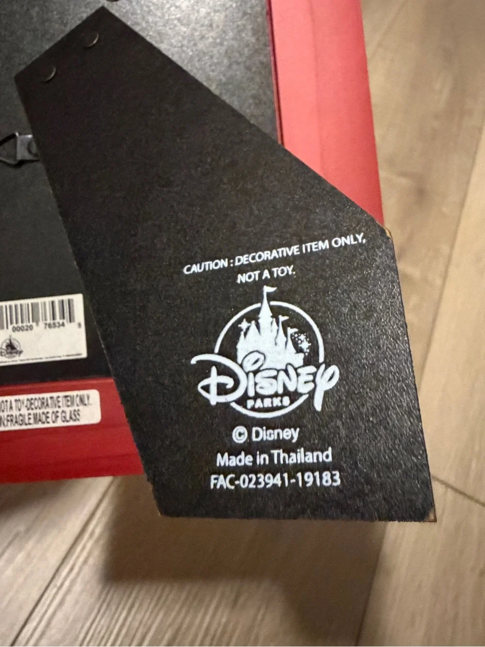 Walt Disney World Parks Mickey Mouse Beveled Wood 4x6 Cherry Frame